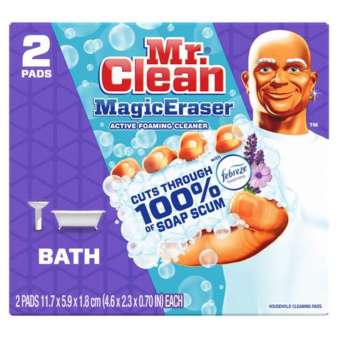 Why the Mr. Clean Magic Eraser Bath Scrubber is Perfect for Deep Cleaning Your Bathroom